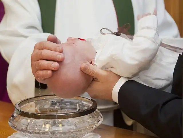 christening image