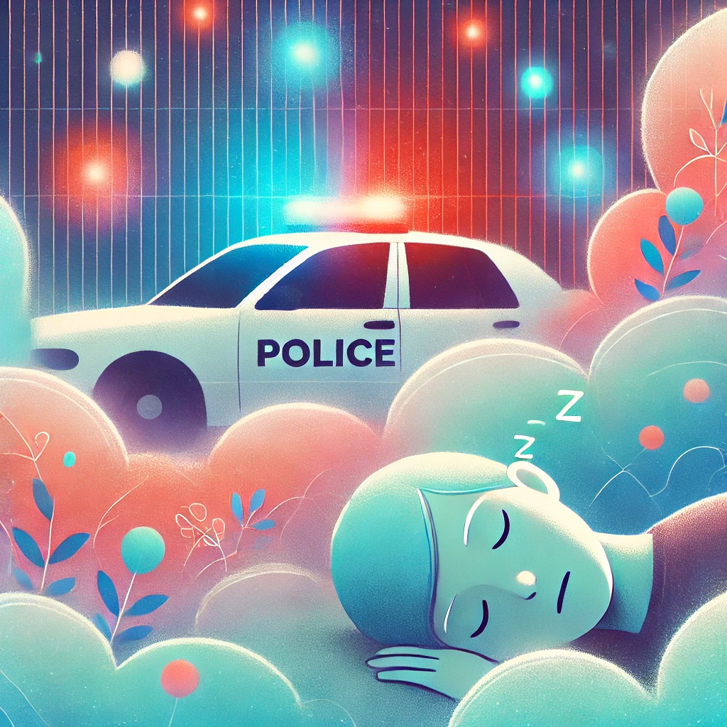 police-lights image